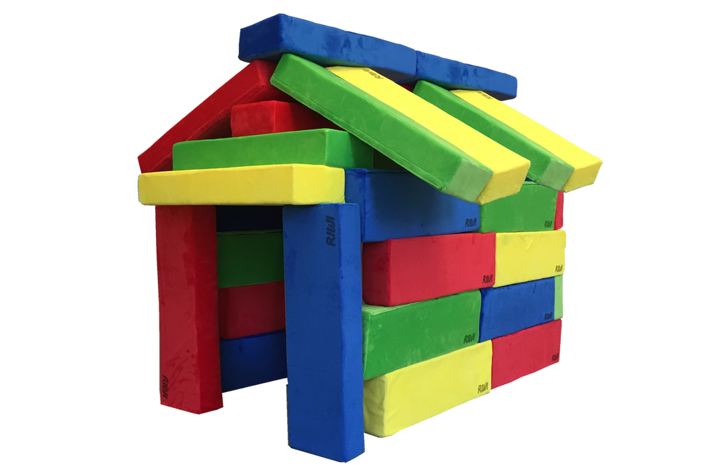 RIWI building blocks with velour covers